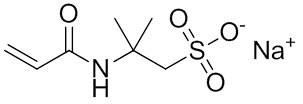 2-metyyli-2-(akryloyyliamino)propaani-1-sulfonihapon natriumsuola CAS: 5165-97-9